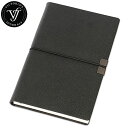 【3冊までメール便OK】Victoria 039 s Journals バンド付ソフトカバーノート S ブラック 携帯しやすい メモ帳 手帳 97×143×15mm SCN-914BK-96