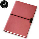 【3冊までメール便OK】Victoria 039 s Journals バンド付ソフトカバーノート S パープル 携帯しやすい メモ帳 手帳 97×143×15mm SCN-914PU-96