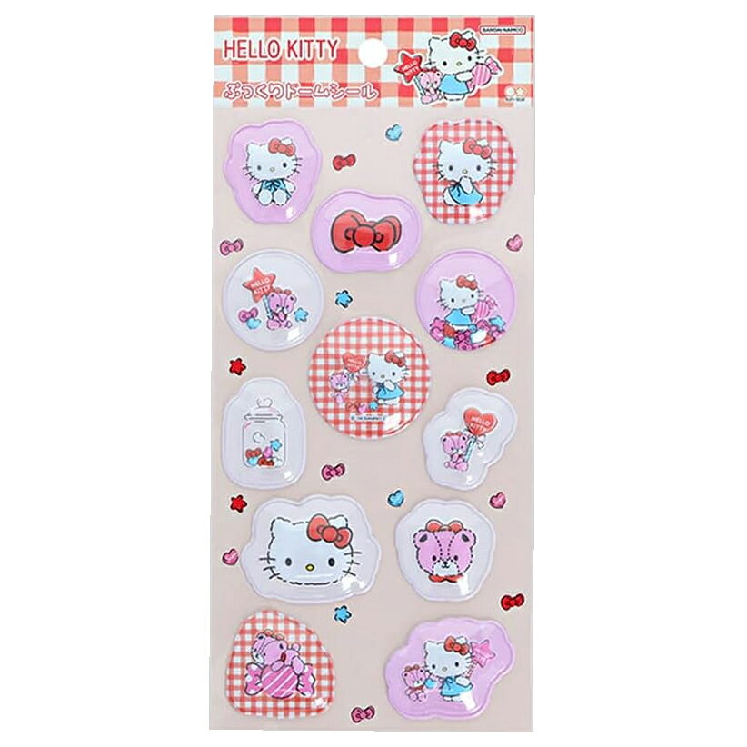 ぷっくりドーム型でぷにぷにかわいいシールです。品番：S8821224本体サイズ：W90×H175×D5mm本体重量：約10g材質：PVC生産国：中国※商品の仕様の変更がある場合がございます。予めご了承くださいませ。※画像と商品の色合いが光等の加減により実物と異なる場合がございます。