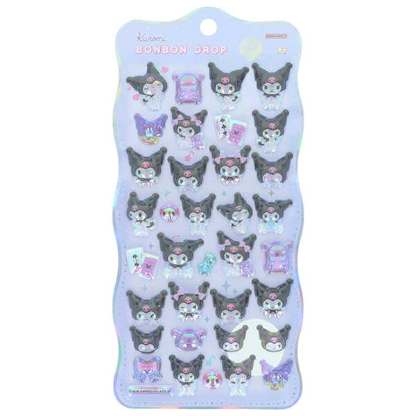 【6点までメール便OK】 サンスター文具 ボンボンドロップシール churukira クロミ サンリオキャラクターズ クロミちゃん S8815488