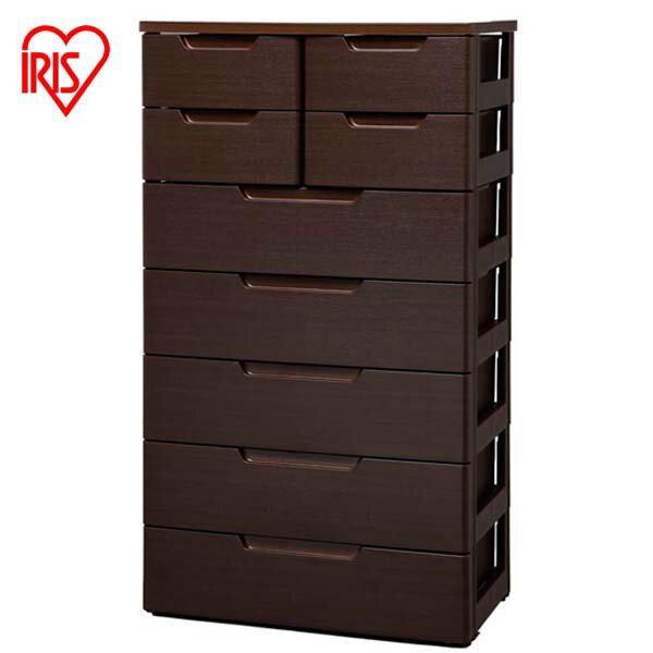 【送料無料】MUチェスト MU-7254 木目ブラウン アイリスオーヤマ
