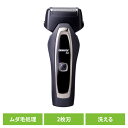 理美容家電 シェーバー フェイスシェーバー水洗い充電交流式シェーバー【2枚刃】 ブラック RA-131EXF ロゼンスター