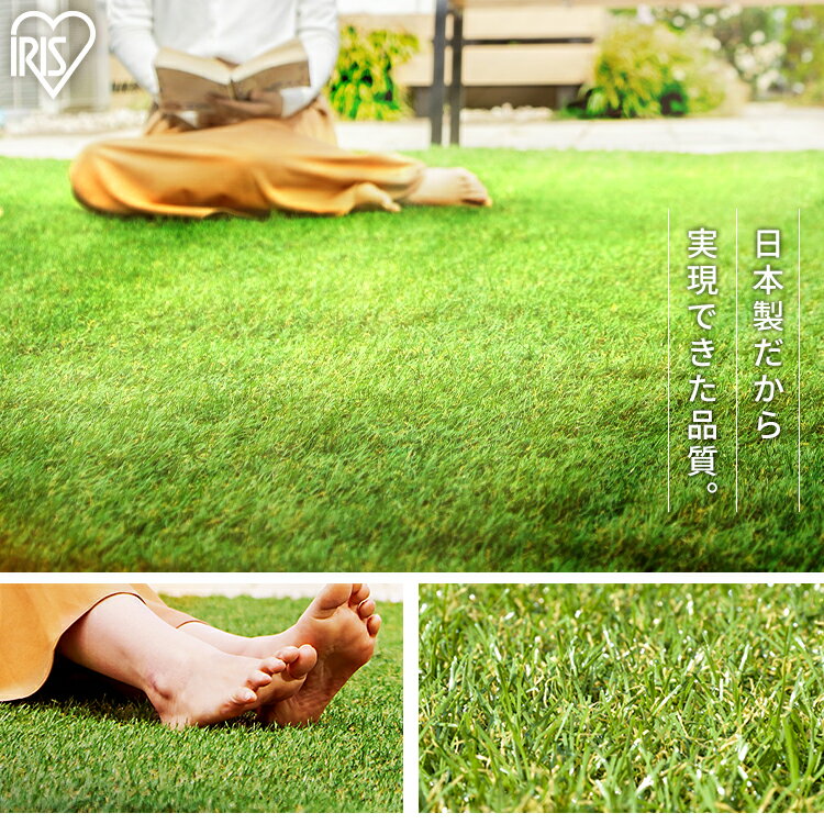 人工芝ロール2m×5m芝丈30mm国産アイリスオーヤマ送料無料人工芝生芝生芝マット人工芝マット芝生マット10平米10平方メートルベランダガーデニング園芸ガーデン庭リアル人工芝IP-3025アイリスソーコー【D】