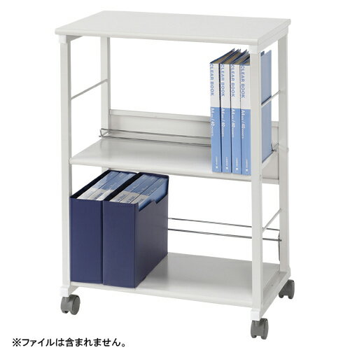 [クラウン]A4タテ・ヨコファイルワゴン【CR-DW4-W】