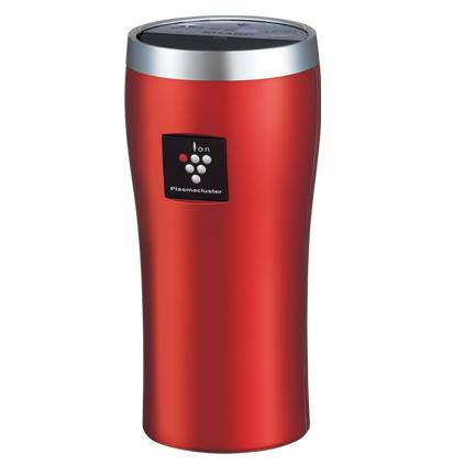 【送料無料】シャープ プラズマクラスターイオン発生機SHARP（車載対応タイプ）高濃度「プラズマクラスター25000」搭載レッド系 IG-FC15-R