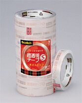 [住友スリーエム]住友3M透明粘着テープ超透明テープS 18mm10巻入 工業用包装【BK-18N】