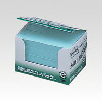 Rakuten - [住友スリーエム]ポストイット再生紙エコノパック(12.5x75mm)青【5601-B】