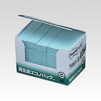 Label Paper - [住友スリーエム]ポストイット再生紙エコノパック(15x50mm)青【7001-B】