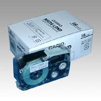Rakuten - [カシオ]ネームランドテープ5個パック透明ラベル　黒文字【XR-18X-5P-E】