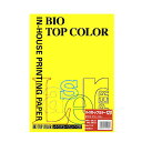 [伊東屋]バイオトップカラーA4判 BT312カナリーイエロー　50枚入　120g／m2