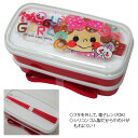 【最大2000円OFFクーポン&ポイント最大10倍】シリコンぶたランチBOX(ランチボックス) 2段 おはし付き MOGU MOGU GIRL カラー:レッド 41535
