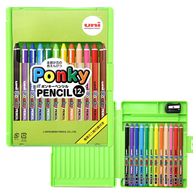 ɩɮuniݥ󥭡ڥ󥷥롡12åȡ޲衡ɮPonkyPENCILK800PK12CLT4902778169797̾Բ[M 1/2]