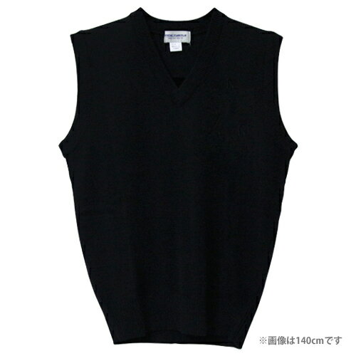 制服　小学生通学ベスト　紺　＜男女兼用＞　2300-nsk