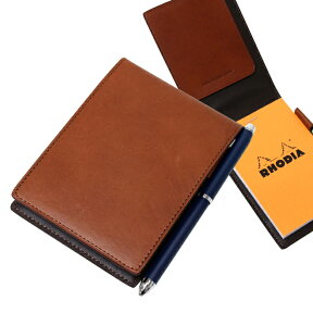 RHODIA　ロディア　イタリアンオイルドレザーメモカバー No.12専用　全5カラー　IOL-3806-kde [M便 1/1]