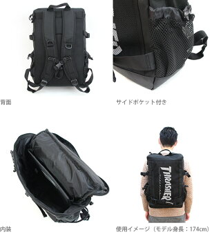 スラッシャー＜THRASHER＞　スクエアリュック＜リュックサック＞　20L　2カラー　th-75-fji