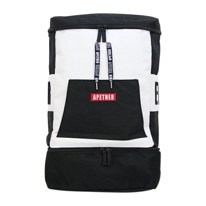 アペトナーパーカー　2層式BOXリュック　ホワイト　22222