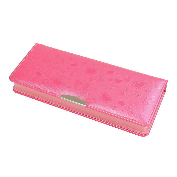 はねカルミニ　筆箱　片面　コンパクト　プックリピンク　CB301PK　新入学文具　[M便 1/2]のサムネイル