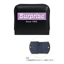 二つ折り財布　SURPRISE柄　79308 [M便 1/4]