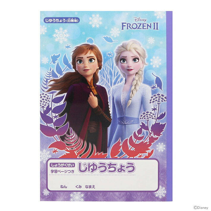 ディズニー・プリンセス　アナと雪の女王2　自由帳　B5　4901770597751　新入学文具　[M便 1/3]　[disneyzone]