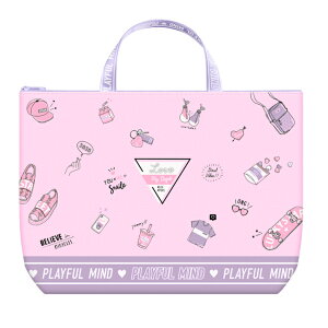 〔23％OFF〕おけいこバッグ　LOVE MY POPS柄　97522　新入学文具　[M便 1/1]