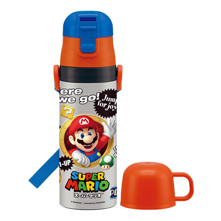 スーパーマリオ　2WAYステンレスボトル水筒　SKDC4のサムネイル