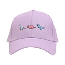 ダイナソー帽子 PURPLE柄 32074