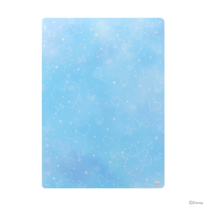 ディズニー ミニーマウス 下敷き B5 ブルー 4901770633237 新入学文具 [M便 1/20] [disneyzone]