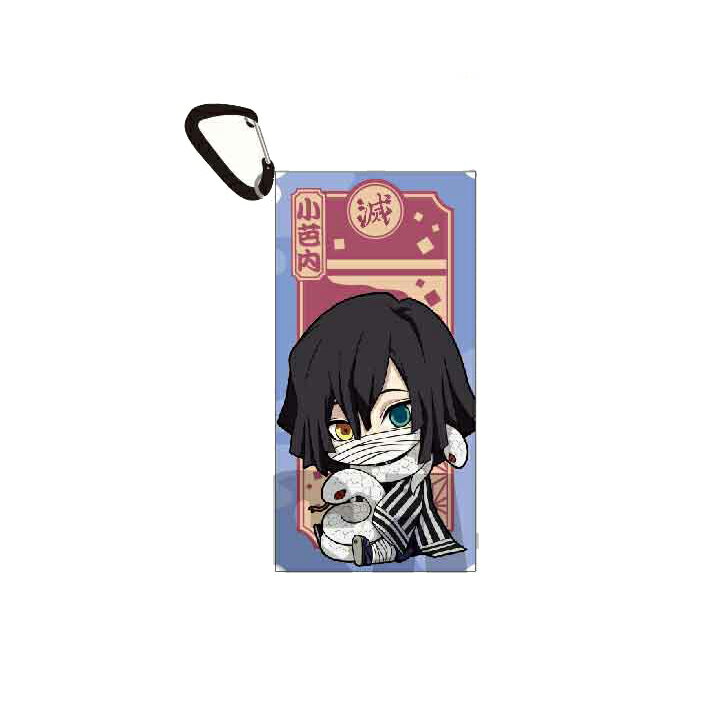 鬼滅の刃　ぎゅぎゅっとカラビナ付きPVCマルチペンケース　伊黒小芭内　KMKY-11[M便 1/2]