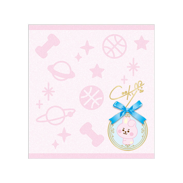 [メール便送料無料]　BT21　ハンドタオル　ジャガードタイプ　COOKY　[M便 1/1]のサムネイル