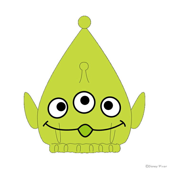 【500円OFFクーポン発行中！】ディズニー　トイ・ストーリー　バラエティキャップ　ファニーキャップ　エイリアン柄　[No.2125018900]　[M便 1/1]　[disneyzone]