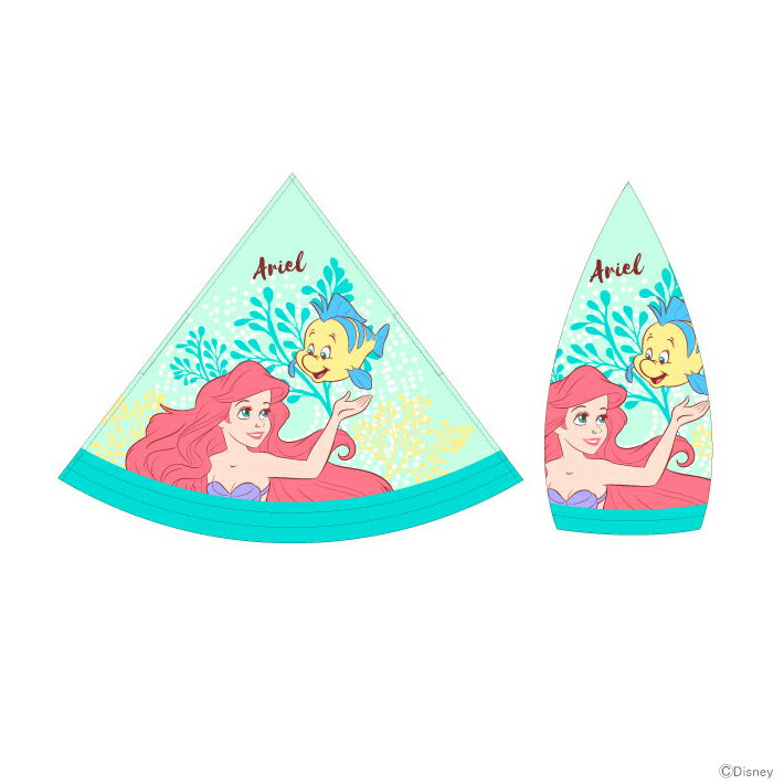 ディズニープリンセス　アリエル　タオルキャップ　ノーブル柄　ZL474400　[M便 1/1]　[disneyzone]のサムネイル