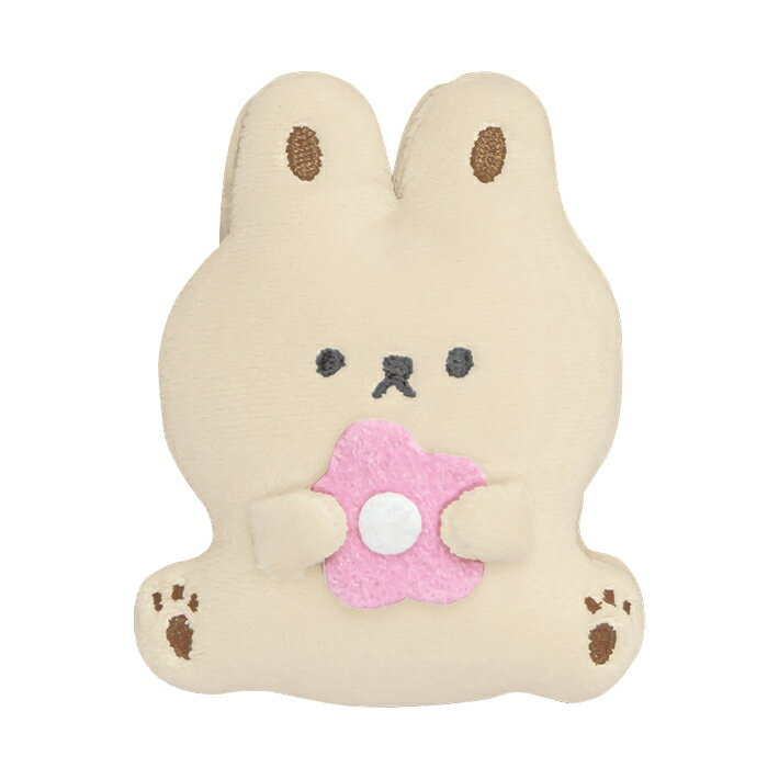 ビスケットぬいぐるみキーホルダー　ウサギビスケット柄　109995 [M便 1/8]