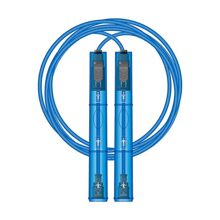 クツワ　トベールなわとび　ブルー　NT016BL　新入学文具　[M便 1/2]