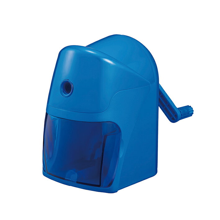 クツワ スーパー安全えんぴつけずり 手動 ブルー RS039BL 新入学文具