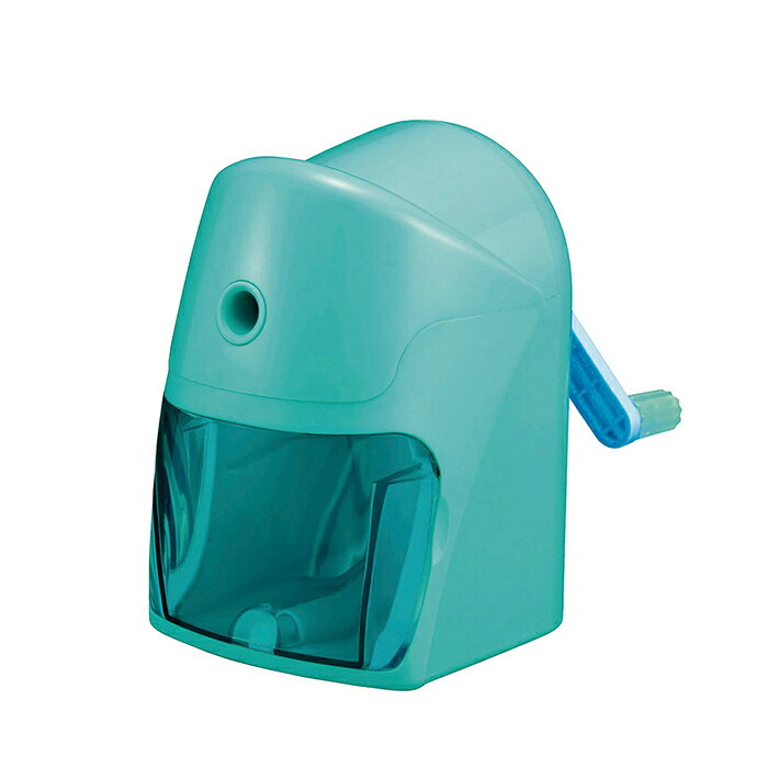 クツワ スーパー安全えんぴつけずり 手動 ミントグリーン RS039MT 新入学文具