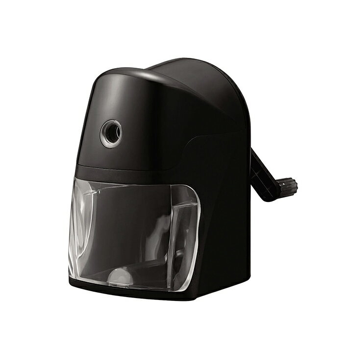 クツワ スーパー安全えんぴつけずり 手動 ブラック RS039BK 新入学文具