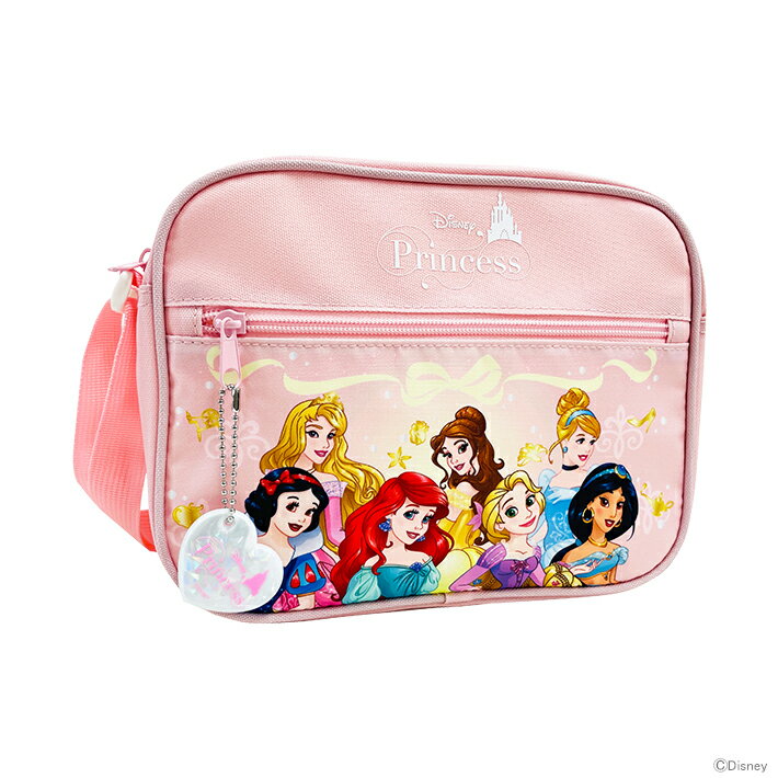 【最大2000円OFFクーポン＆ポイント最大10倍】ディズニー・プリンセス　ショルダーバッグ　ピンク　D5501PN-5　[M便 1/1]　[disneyzone]のサムネイル