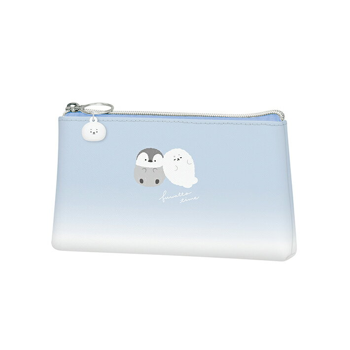 フラットペンケース　ペンゴマ柄　114199　[M便 1/2]