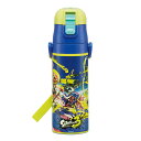 スプラトゥーン3 ロック付ワンプッシュダイレクトステンレスボトル 水筒 470ml SDC4