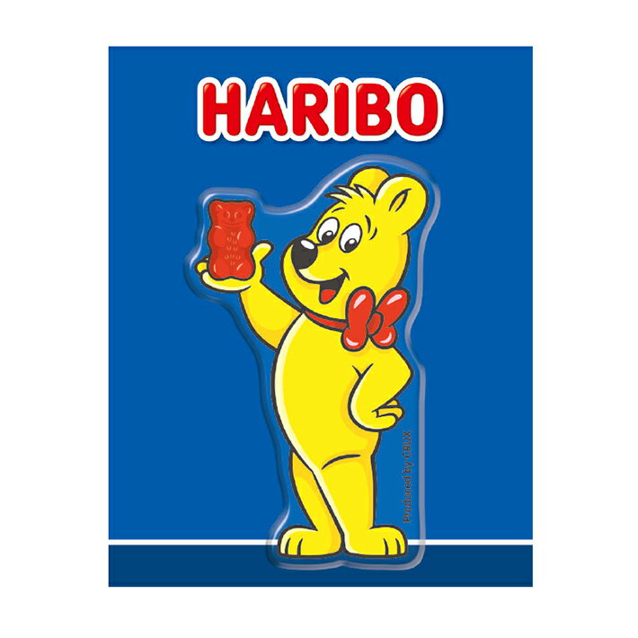 HARIBO　アクリルクリップ　ゴールドベア柄　114984　[M便 1/8]