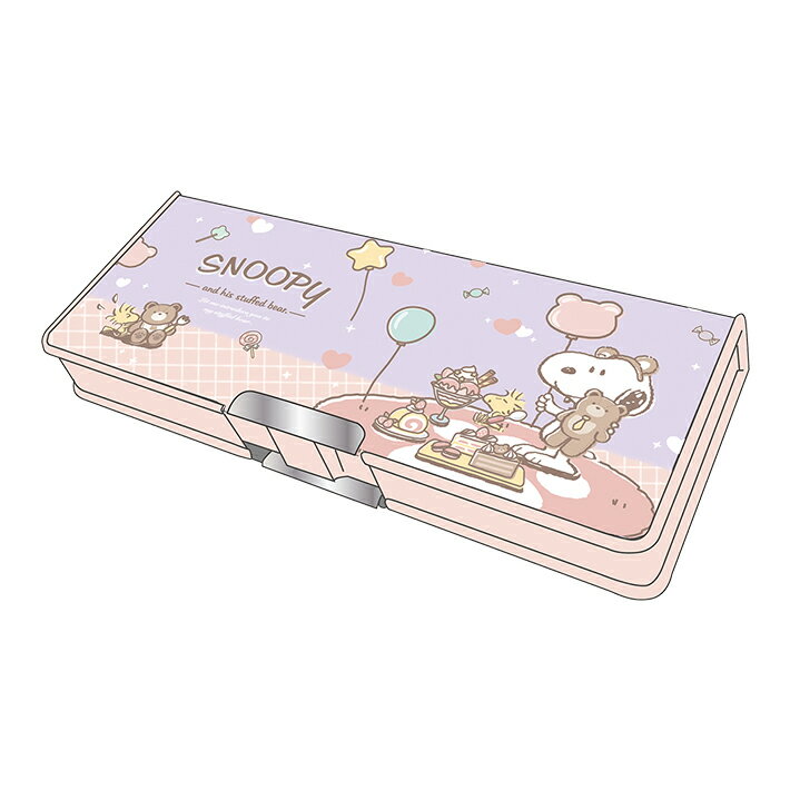 スヌーピー　筆箱　両面　コンパクト　ピッタントン　635SQ　新入学文具　[M便 1/1]