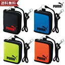 プーマ 財布 2つ折りウォレット ブラック ブルー イエロー オレンジ pm242 クツワ PUMA スポーツブランド 小学生 中学生 男の子 男子 こども 財...