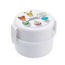 【最大2000円OFFクーポン&ポイント最大10倍】ポケモン 抗菌丸型ランチボックス2段 フォーク付き 500ml ONWR1AG