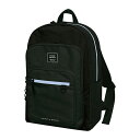 ダブルポケットデイパックリュック 30L ブルー 122157
