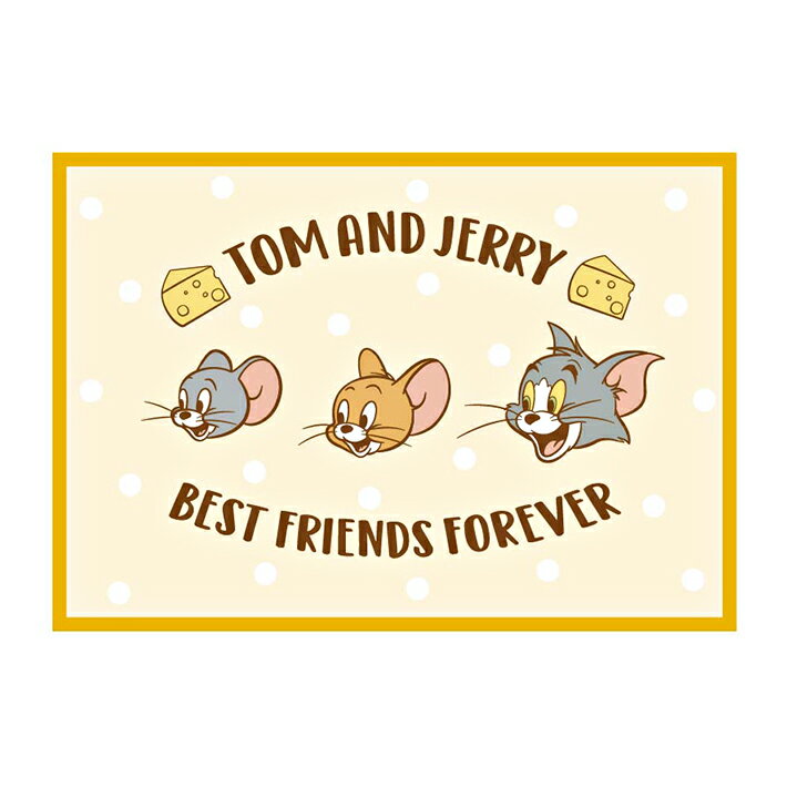 トムとジェリー　ひざ掛け　チーズスマイル柄　[No.4105084800]