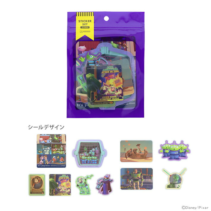 ディズニー　トイ・ストーリー　ステッカーシールセット　B柄　4901770770956　[M便 1/20]　[disneyzone]のサムネイル