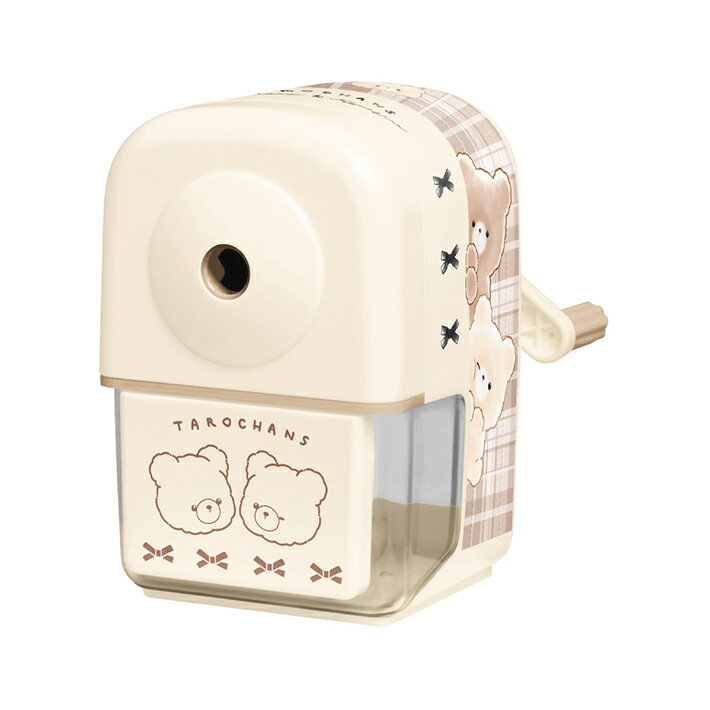 たろちゃんず 鉛筆削り 手動 くまたろず柄 125006 新入学文具