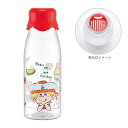 水森亜土 牛乳瓶型ボトル 500ml PTY5M(3)