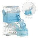 シナモロール スクエア2WAYボトル 600ml ビッグリボン柄 PSQW6