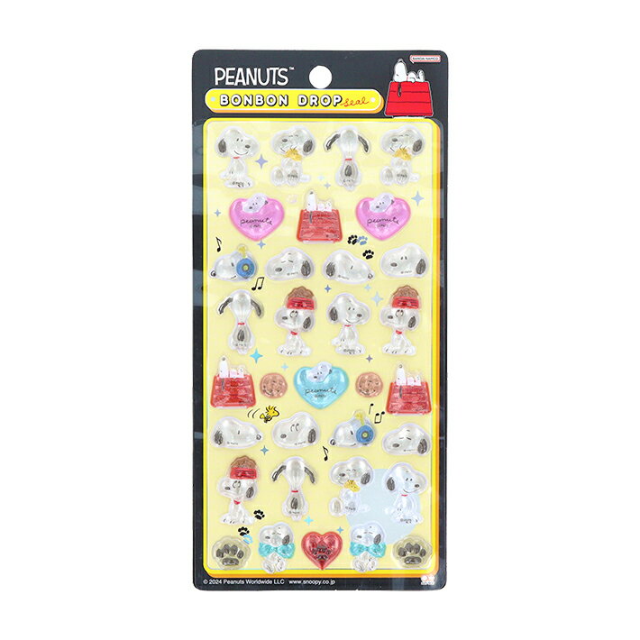 スヌーピー　ボンボンドロップシール　B柄　4901770777085　[M便 1/6]のサムネイル